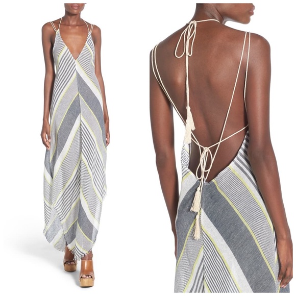 Astr Dresses & Skirts - ASTR linen blend summer maxi dress